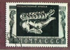 Золотой олень из собрания Эрмитажа