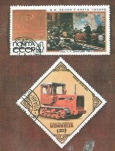 Ленин и трактор